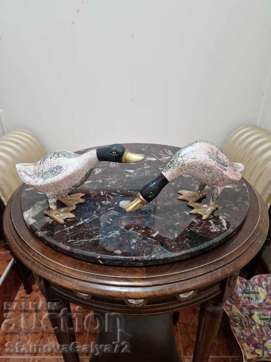 Δύο Μοναδικά Αντίκες Χάλκινα Είδη