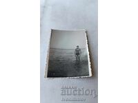 Fotografie Primorsko Bărbat pe malul mării 1968