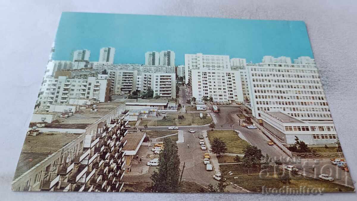 Пощенска картичка София Жилищният комплекс Младост - I 1987