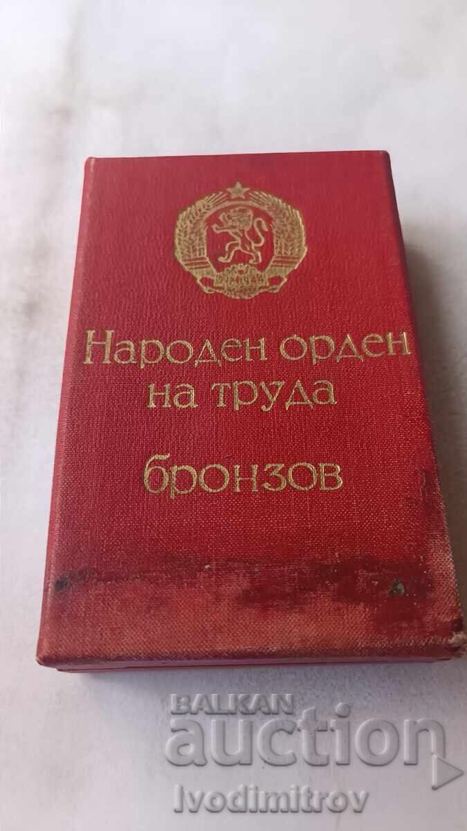 Licitație Ordinul Poporului Muncii de Bronz
