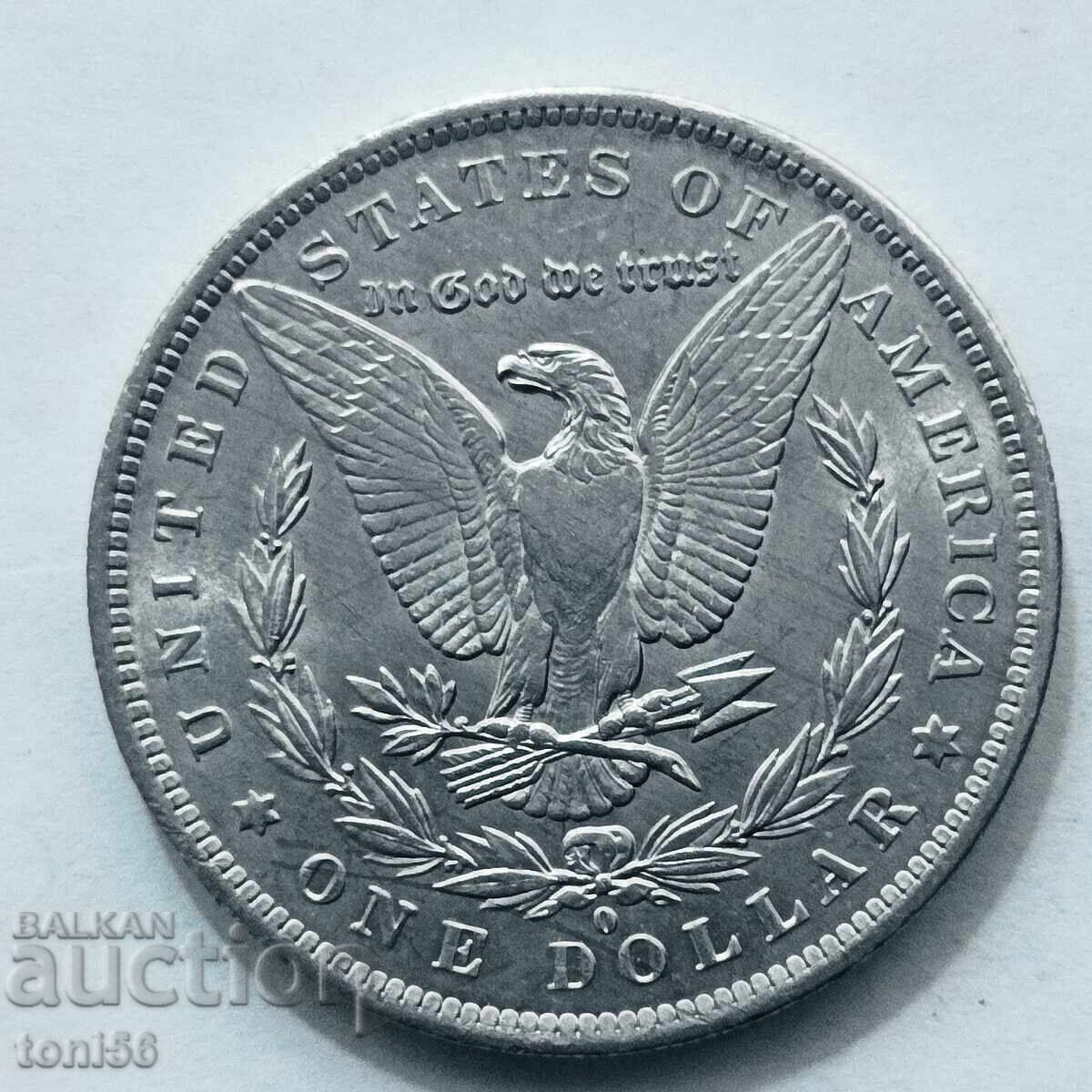 SUA Dolar Morgan 1884-O, XF - St cu preț 187.00 BGN | € 95.61