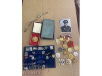 Lot BG și URSS ordine medalii insigne ecusoane și altele