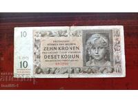 Bohemia and Moravia 10 Korun 1942
