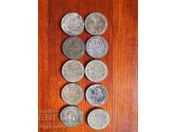 Lot of 10 coins from 1917. I am launching over 100 auctions. Take a look and