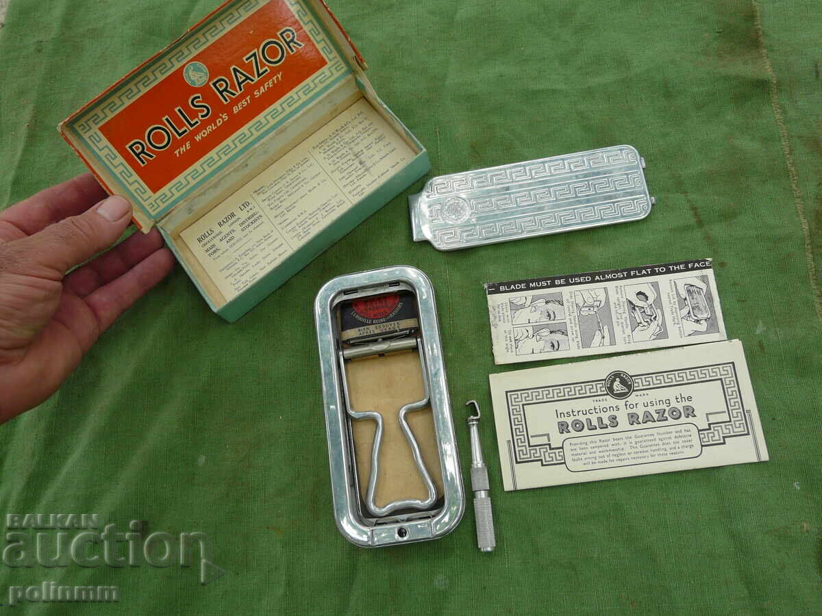 Aparat de ras englezesc ROLLS RAZOR