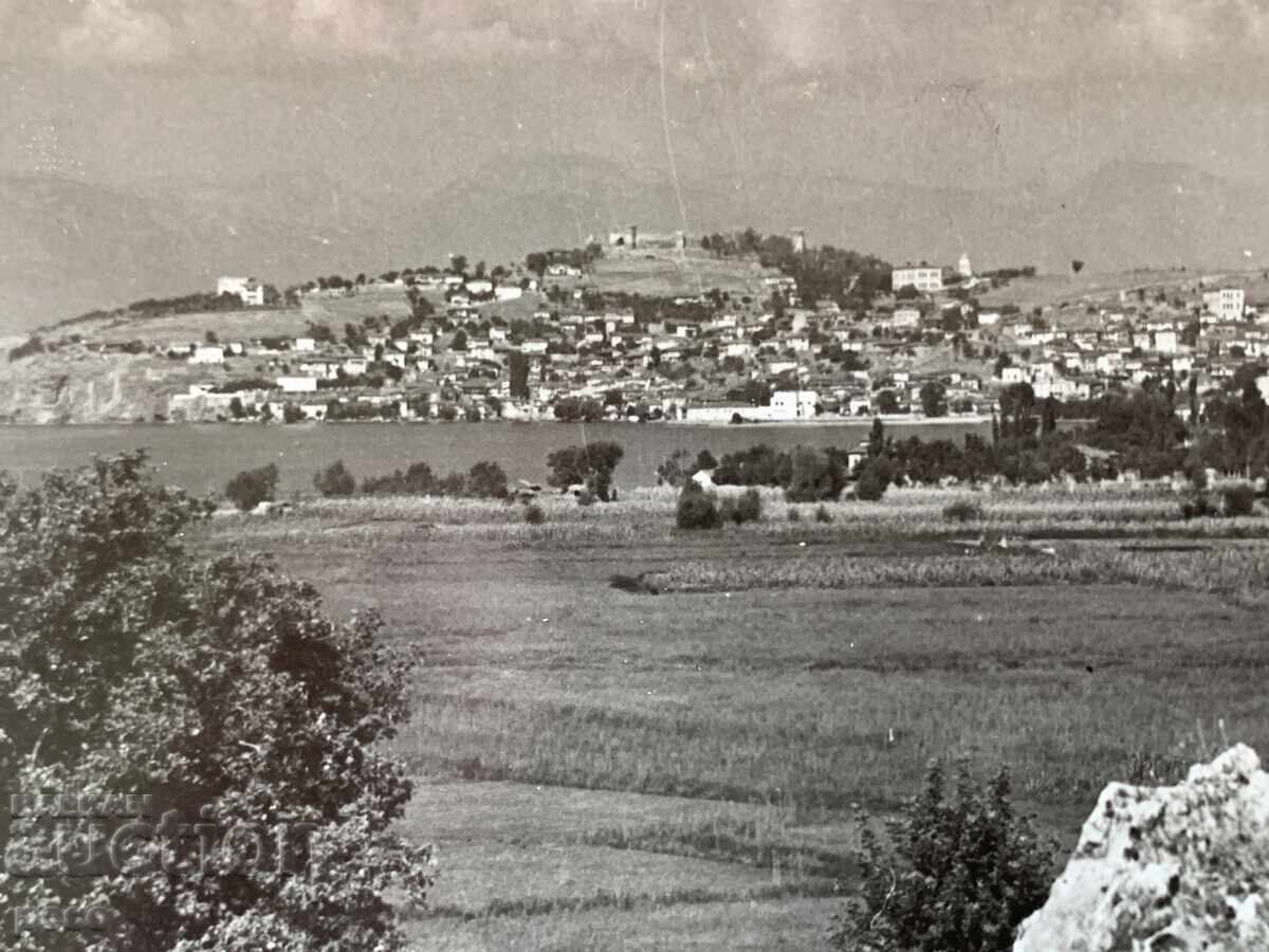 Ohrid with the lake 40s photo Dimitar Katsev /?/ with price 10.00 BGN | € 5.11