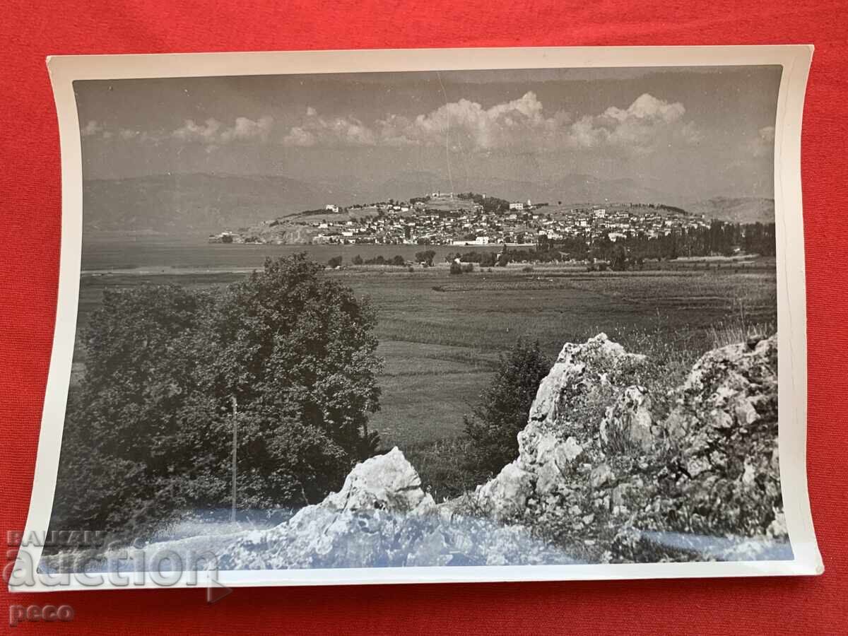 Ohrid with the lake 40s photo Dimitar Katsev /?/