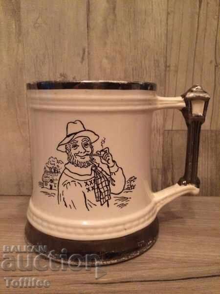 Колекционерска порцеланова халба