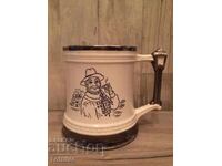 Collectible porcelain mug