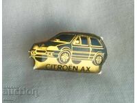 Emblemă insignă mașină Citroen AX