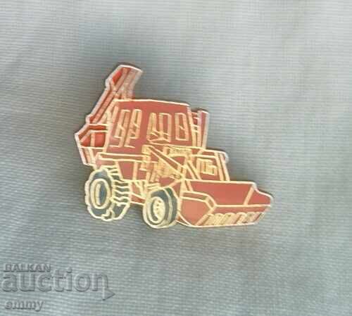 Insigna excavator, utilaj de construcții Insigna excavator, utilaj de construcții