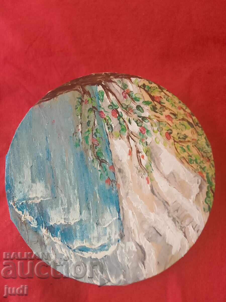 Δημοπρασία Ελαιογραφία καμβάς