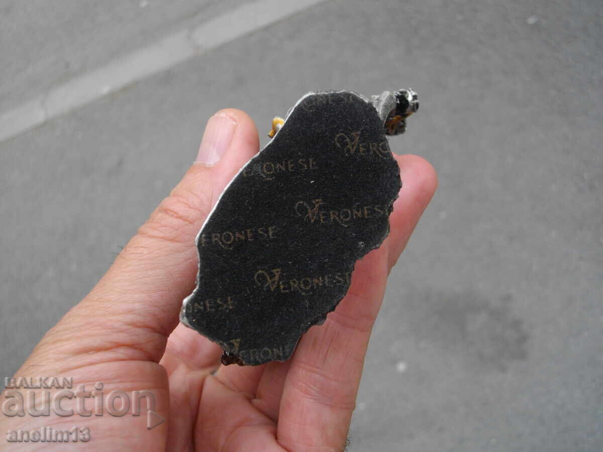 Metal Figure Statue Knight on Horse Veronese 1995 - 7