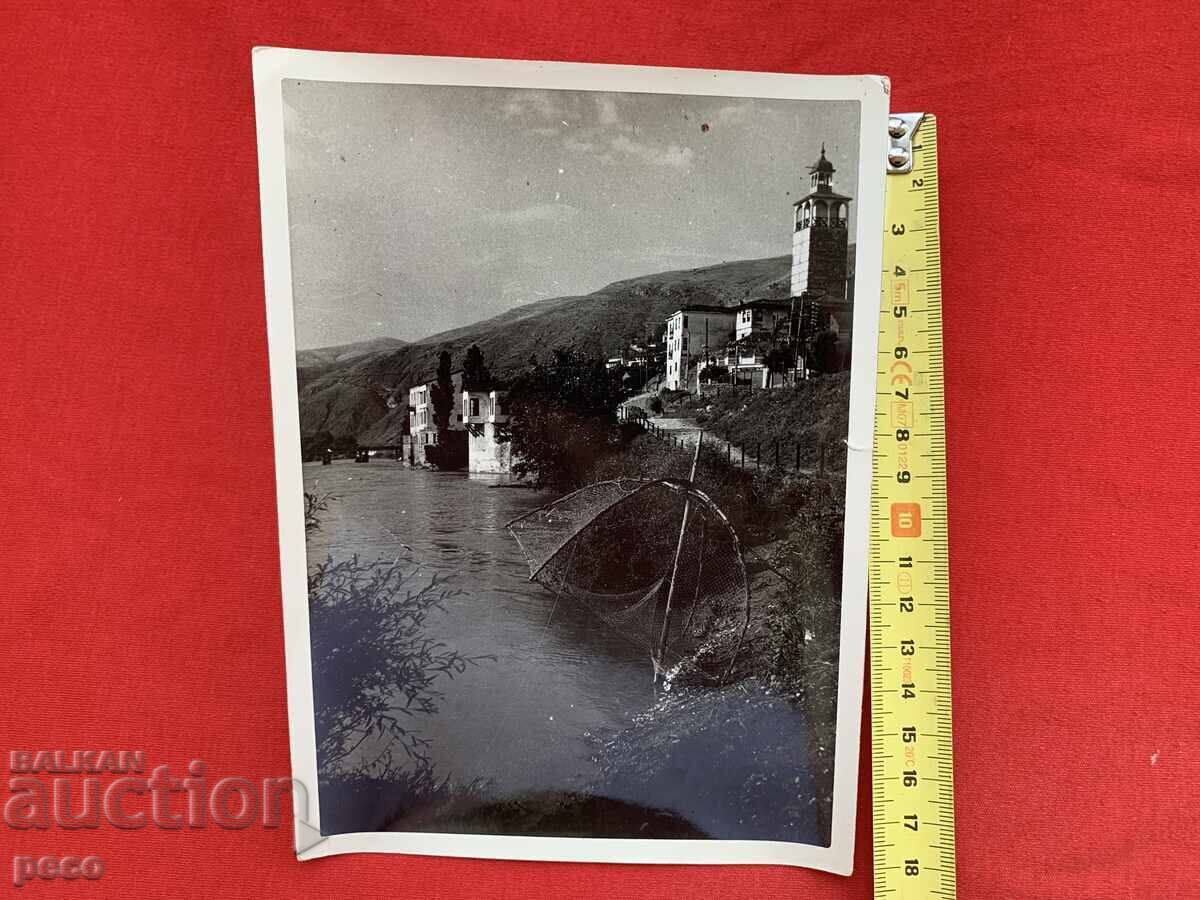 Veles fishing on Vardar River Clock Tower 40s Katsev - 5 Veles fishing on Vardar River Clock Tower 40s Katsev - 5