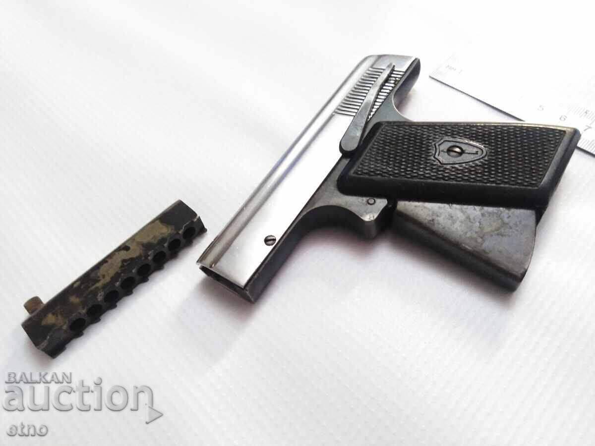 1964 USSR START PISTOL - "IZH" WITH CAPS, FIRING PIN, OSA - 6