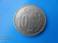 10000 λίρες 1997 Τουρκίας