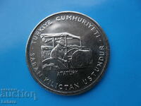 5 lire 1978 Turcia, FAO Progres Agricol