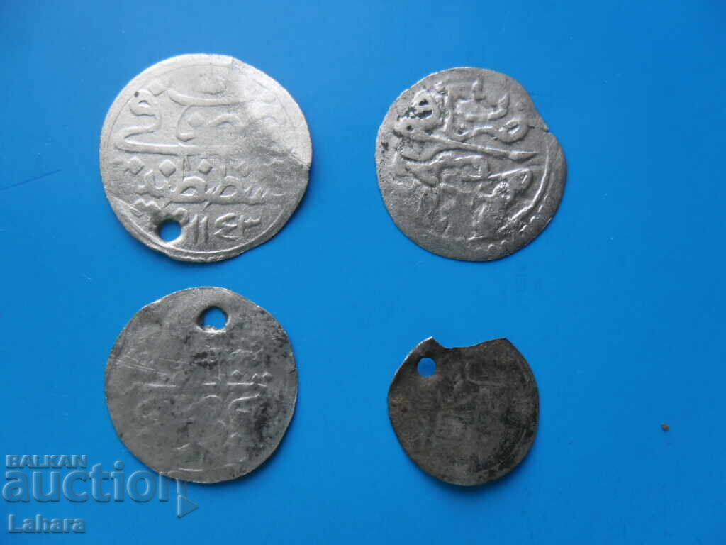 Παρτίδα ασημένιων ακτσέδων, ακτσέ Οθωμανικής Αυτοκρατορίας