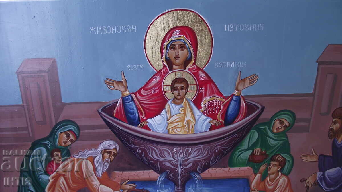 Παράδοση ΕΙΚΟΝΑ - ΕΙΚΟΝΑ, Ζωγραφισμένη - Παναγία και Ιησούς Χριστός