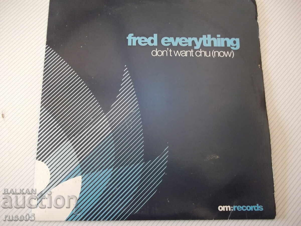 Vinyl record "fred everything" Vinyl record "fred everything"