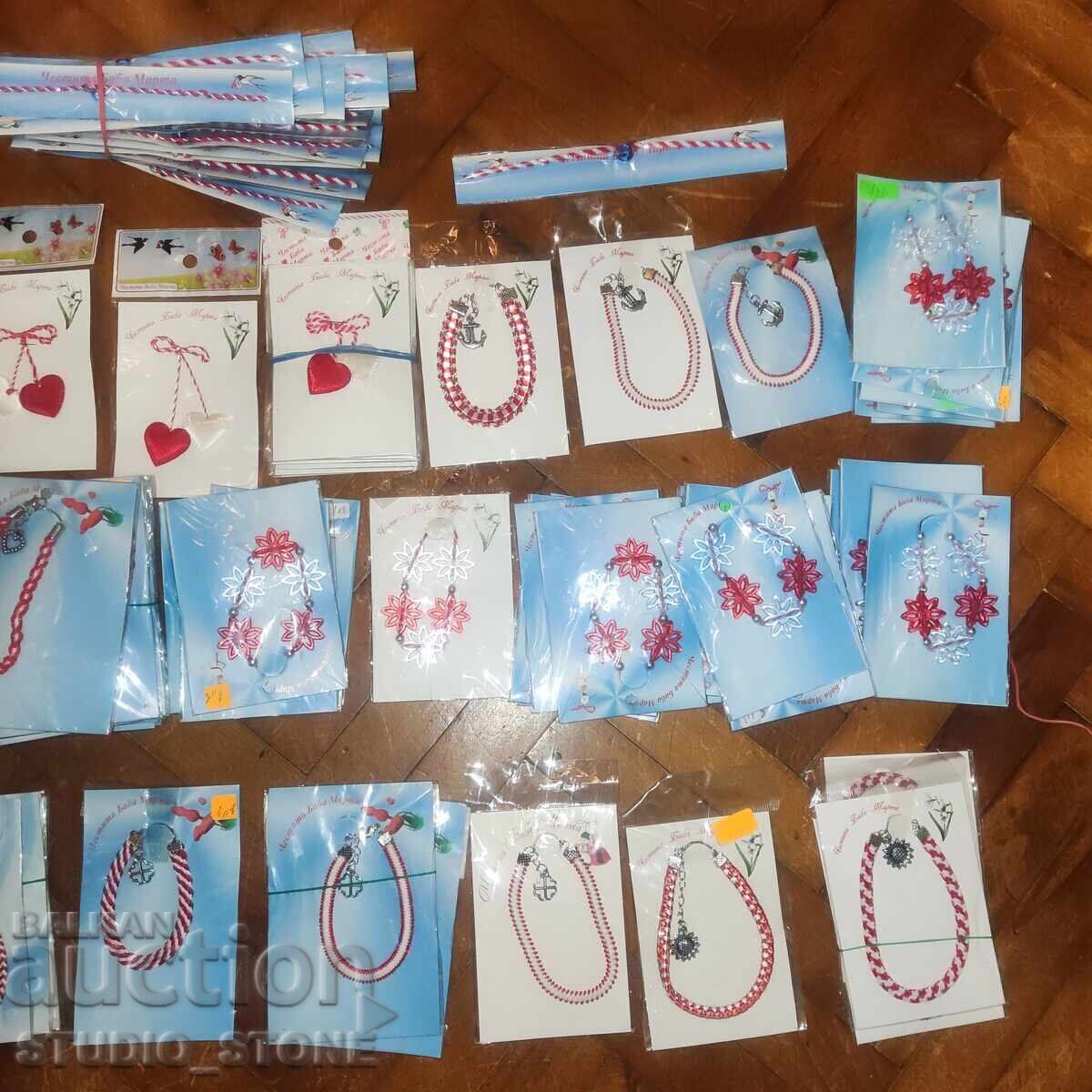 150 pieces of Martenitsi, high class, many models and in packaging with price € 30.17 | 59.01 BGN