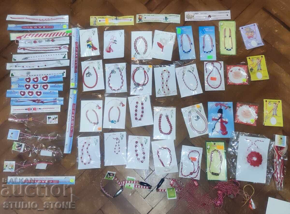 150 pieces of Martenitsi, high class, many models and in packaging