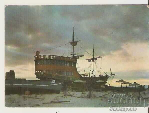 Card Bulgaria Sunny Beach Bar "Frigate" 14 **