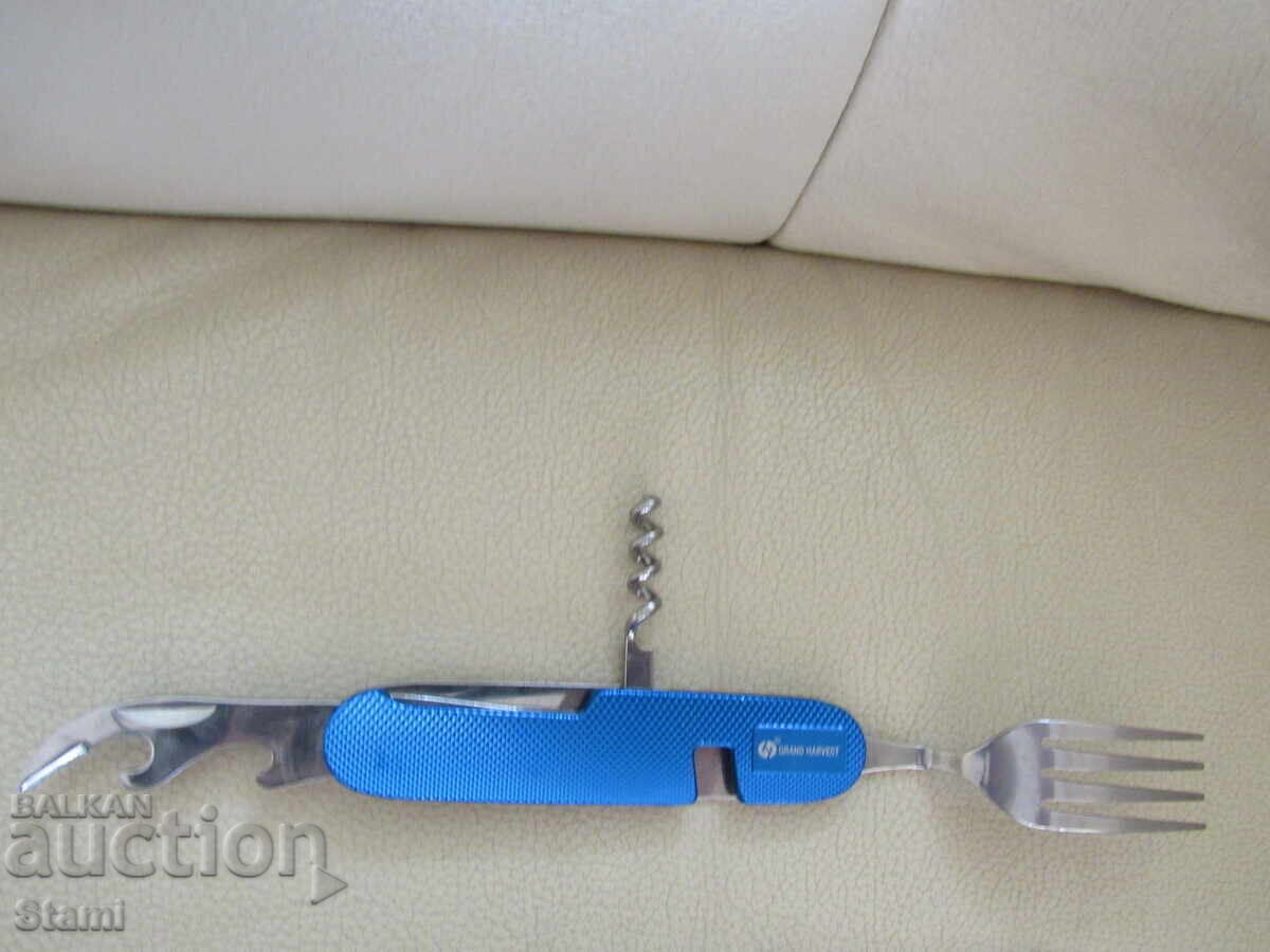 Set turistic furculiță, lingură..., nou, Rusia - 7