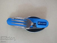 Set turistic furculiță, lingură..., nou, Rusia