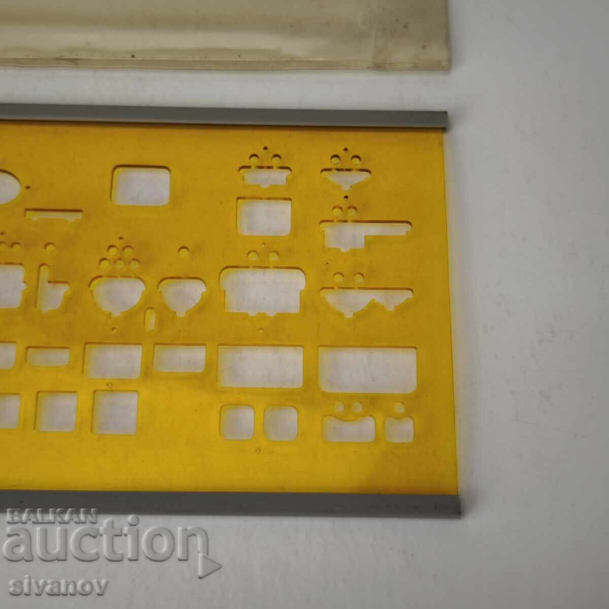 Delivery of Vintage rOtring Template Plumbing Installation Art. 853 787 #6074