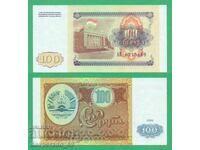 (¯`'•.¸ ΤΑΤΖΙΚΙΣΤΑΝ 100 ρούβλια 1994 UNC ¸.•'´¯)