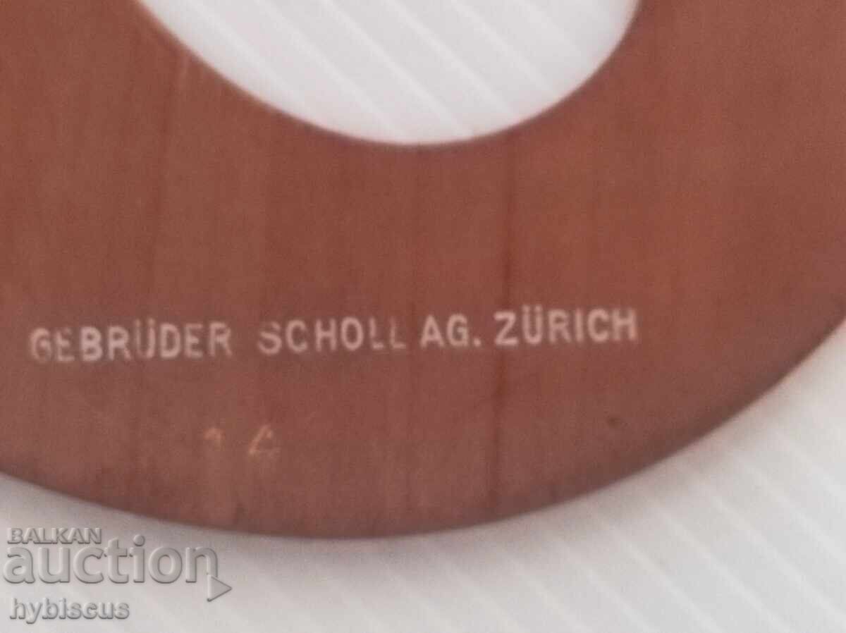 Аукцион vintage дървен Шаблон за рисуване . Швейцария