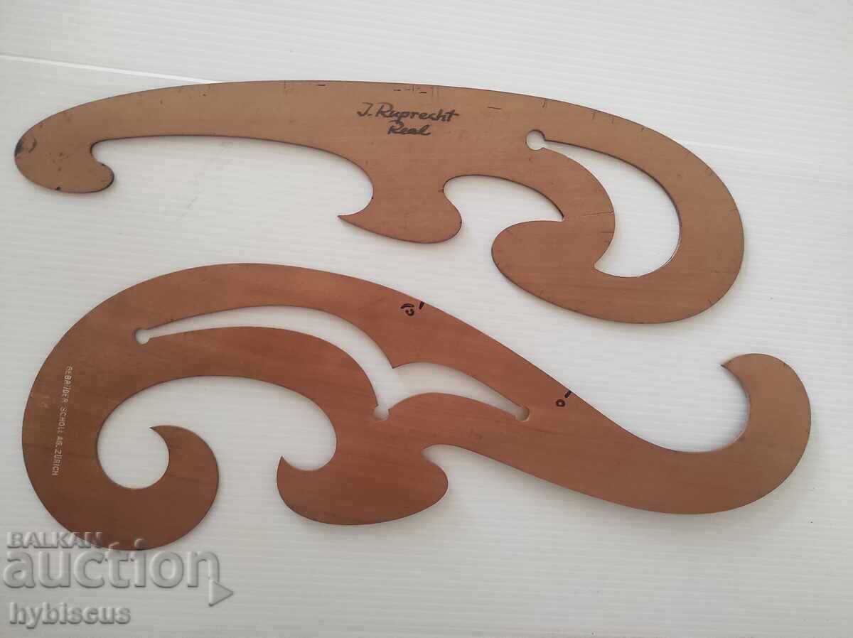 vintage дървен Шаблон за рисуване . Швейцария