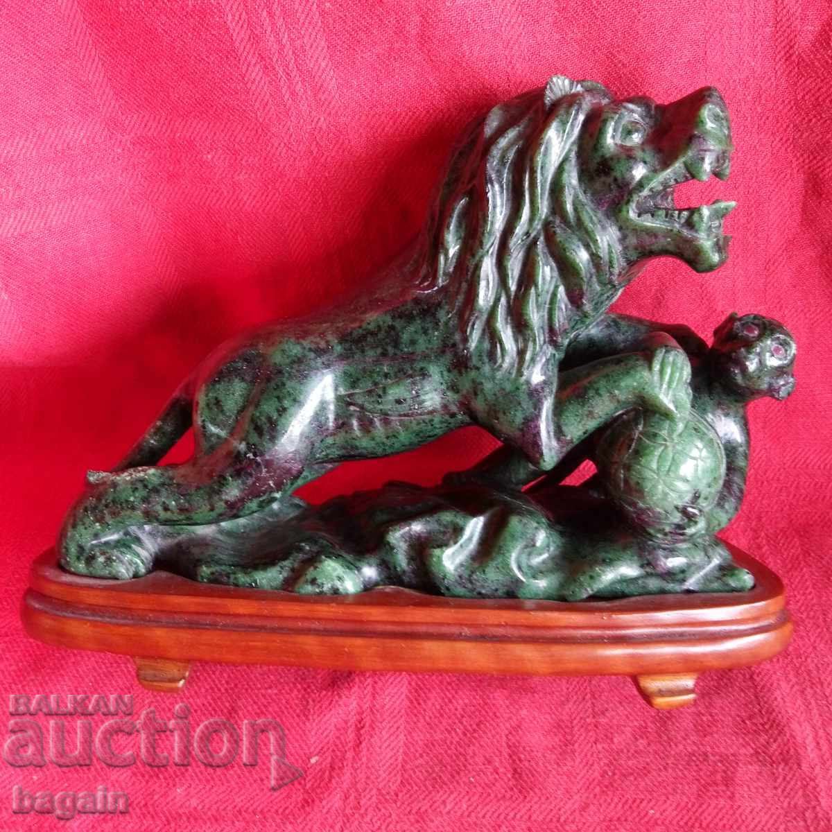 Unique stone sculpture