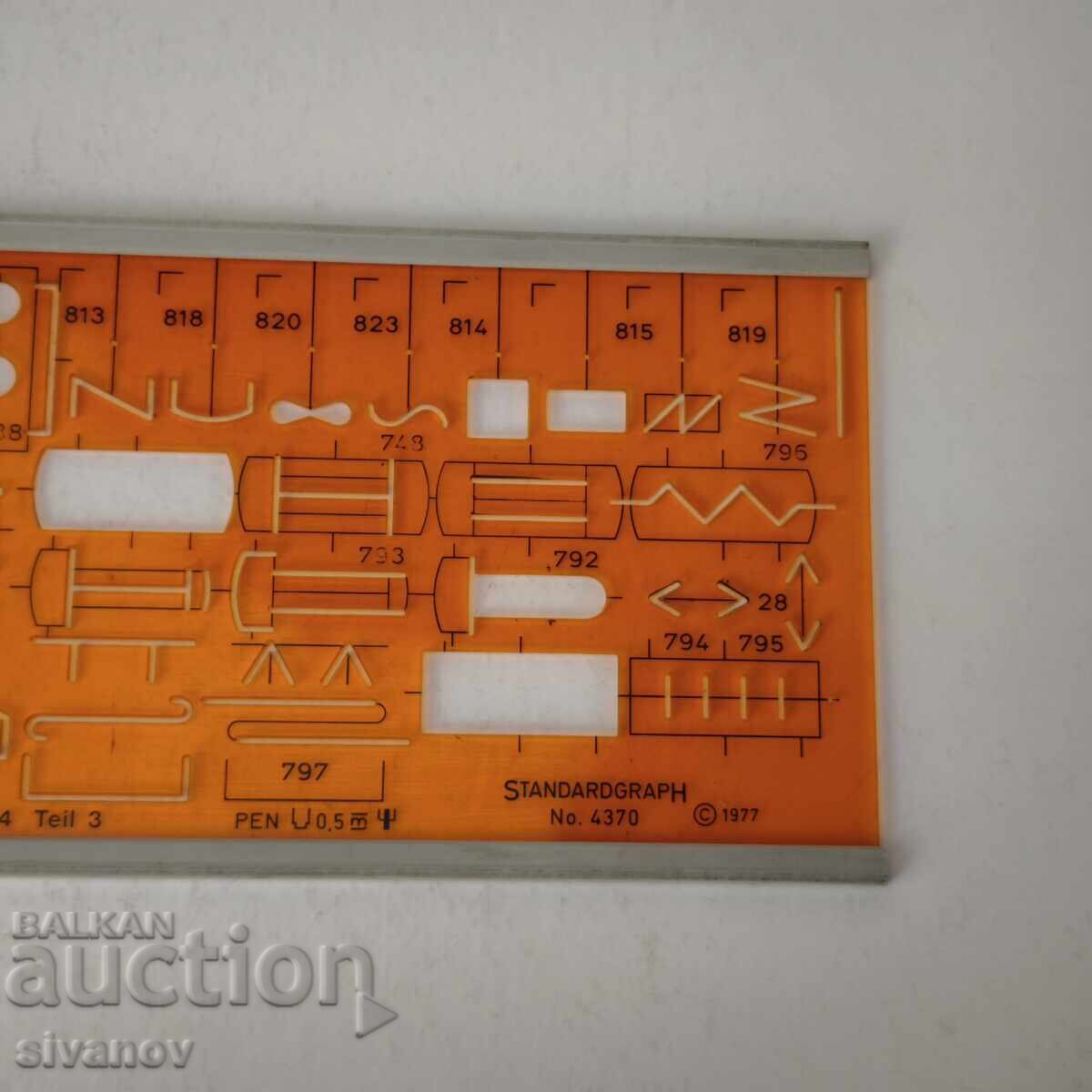 Livrarea Șablon Standardgraph 4370 Inginerie termică#6079
