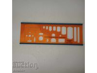 Șablon Standardgraph nr. 8369 Șablon chimic "Tehnic #6080"