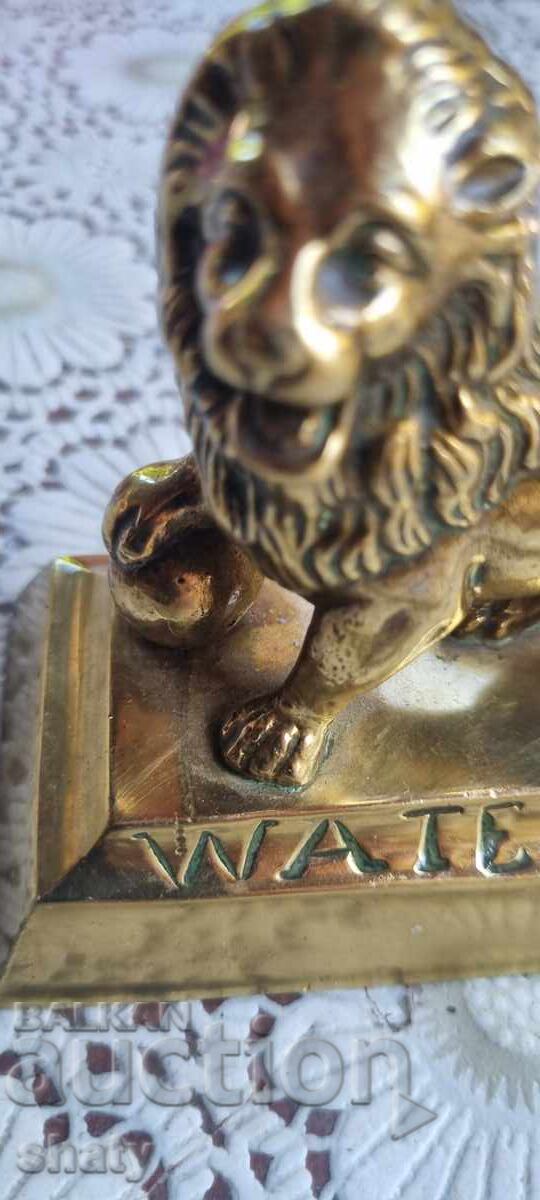 Μασίφ χάλκινο άγαλμα. Λιοντάρι με τιμή 65.00 BGN | € 33.23