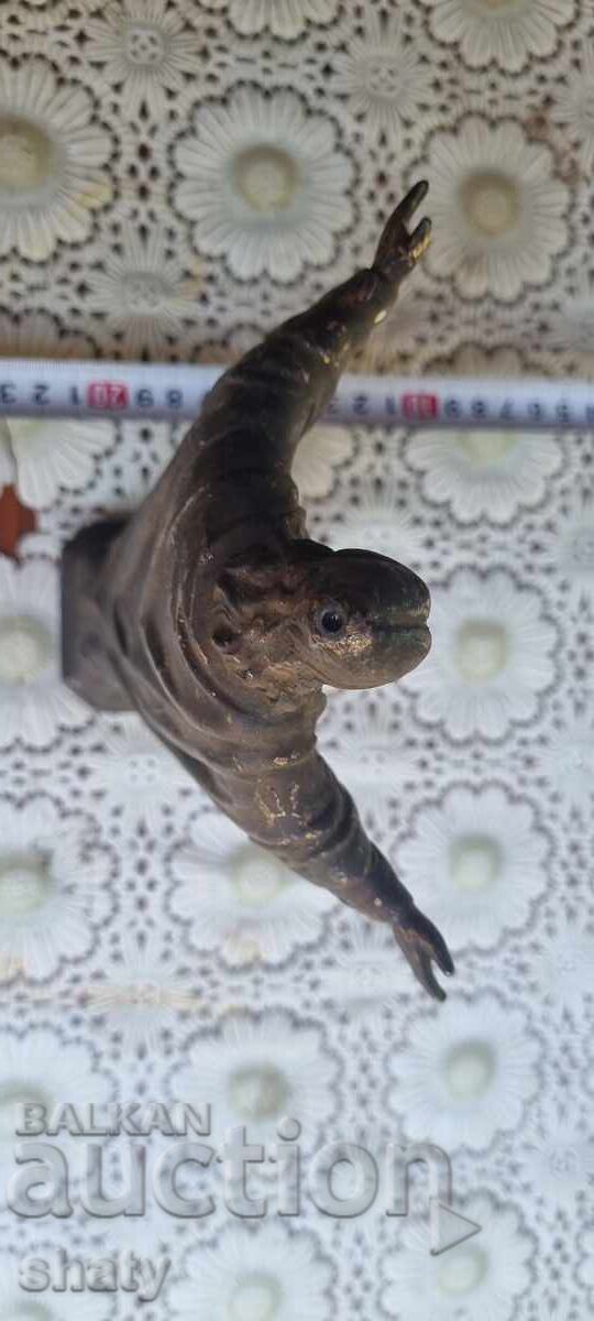 Sculptură metalică. Figură Isus - 6