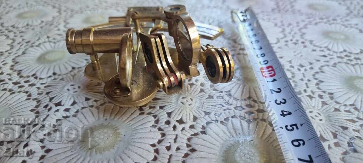 Морски бронзов секстант - 6