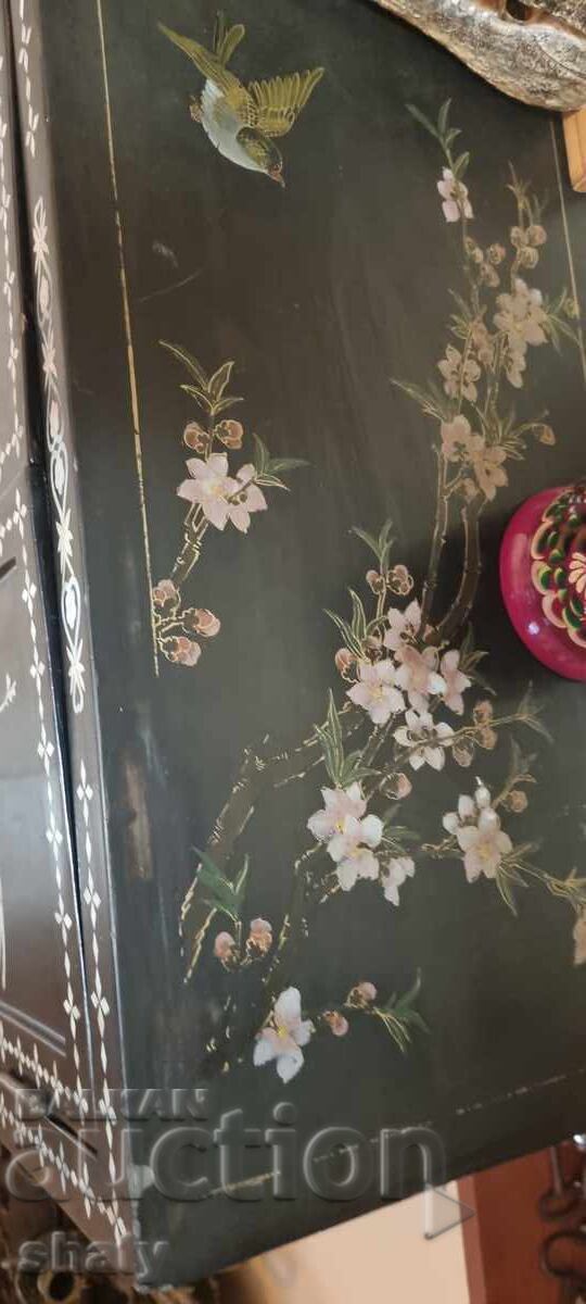 Dulap japonez cu ornamente din sidef - 6 Dulap japonez cu ornamente din sidef - 6