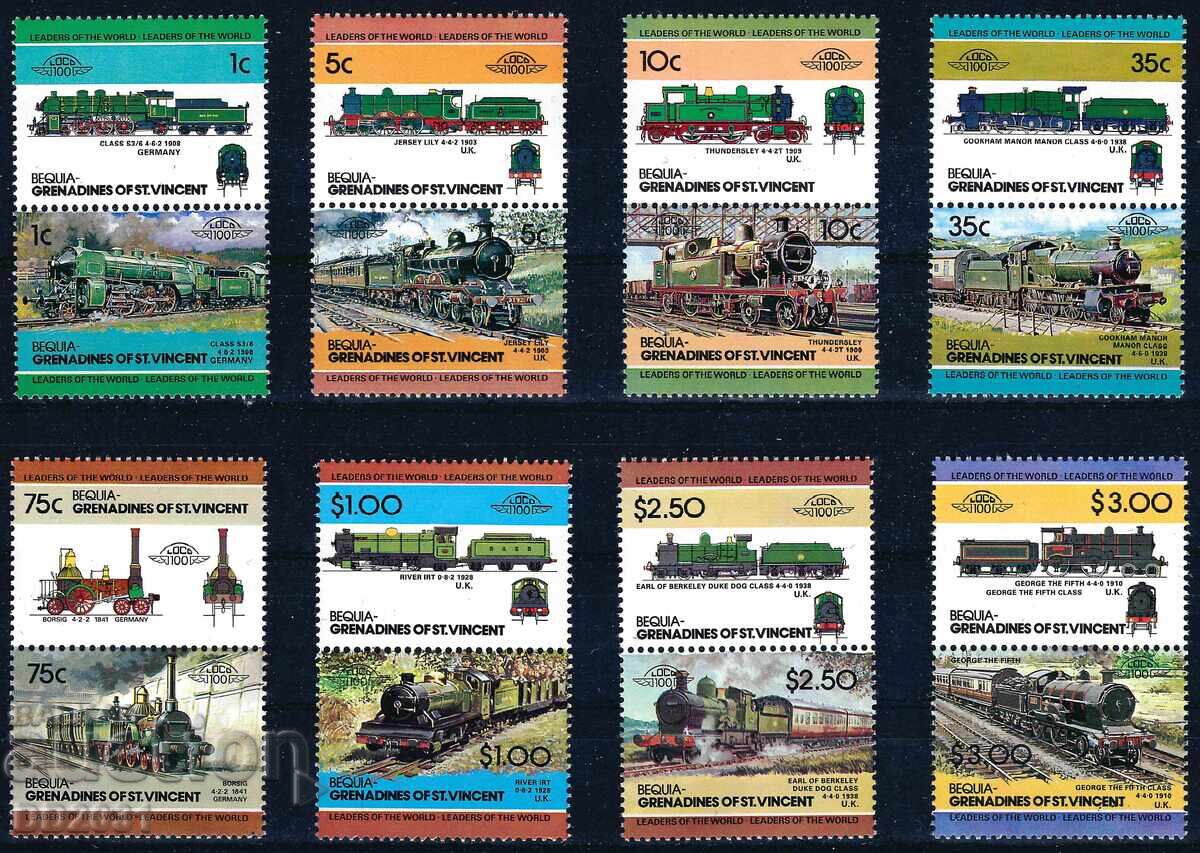 Saint Vincent and the Grenadines Bequia 1984 - Leaders of the World 2 MNH Saint Vincent and the Grenadines Bequia 1984 - Leaders of the World 2 MNH