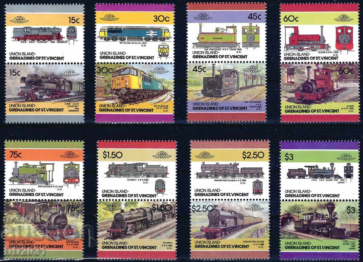 Σεντ Βίνσεντ και Γρεναδίνες 1986 /Ενωμένα Νησιά/ 4 - MNH Σεντ Βίνσεντ και Γρεναδίνες 1986 /Ενωμένα Νησιά/ 4 - MNH