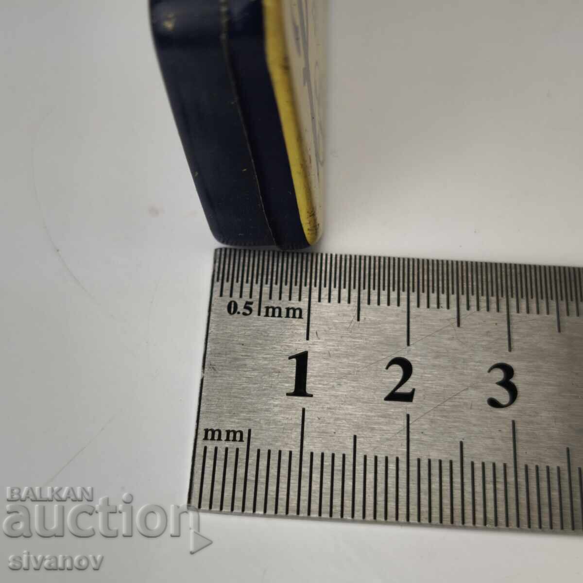 Cutie metalică veche de medicament Panflavin de la BAYER #6085 - 7