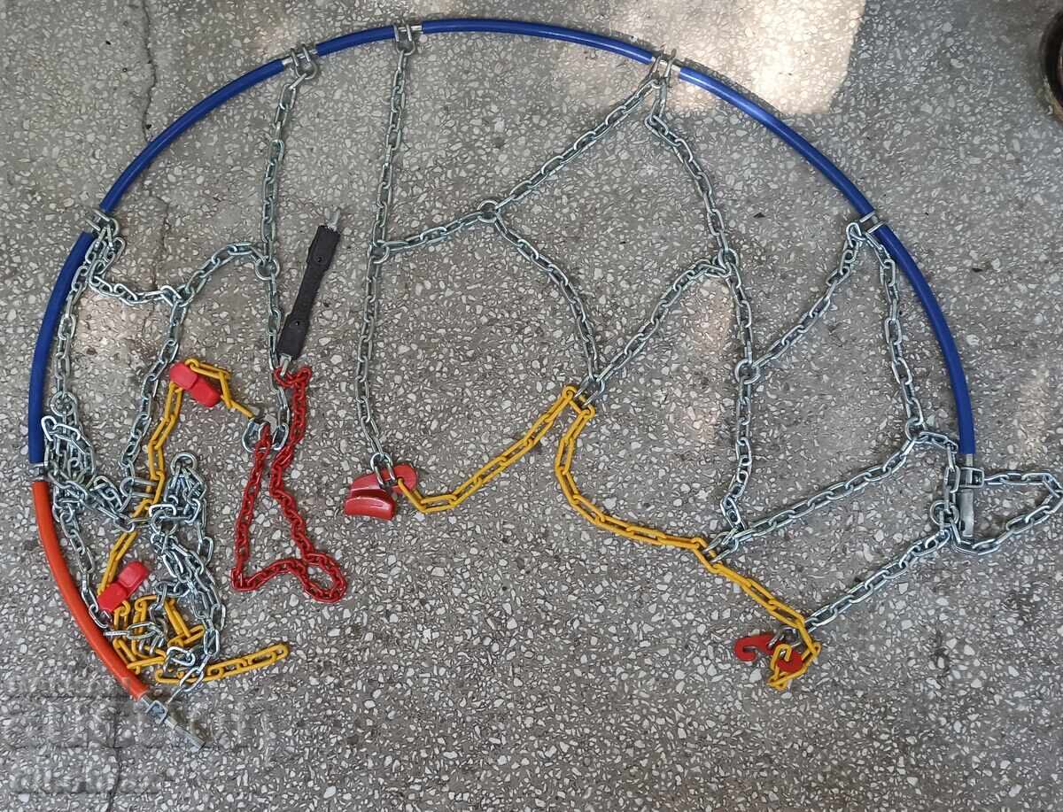 Метални вериги за сняг - Размер 90 Меча стъпка с цена 25.00 лв. | € 12.78