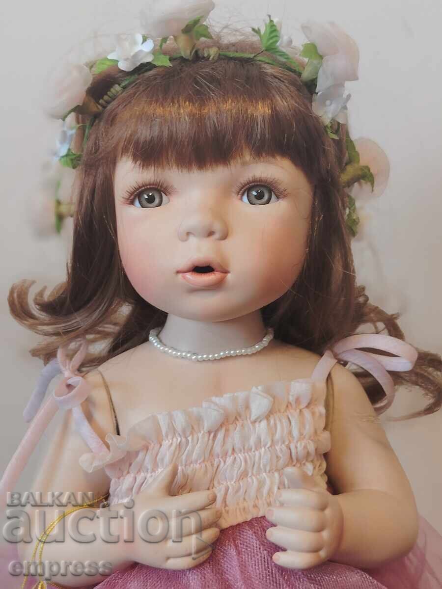 Păpușă de porțelan Alberon Coco - 5