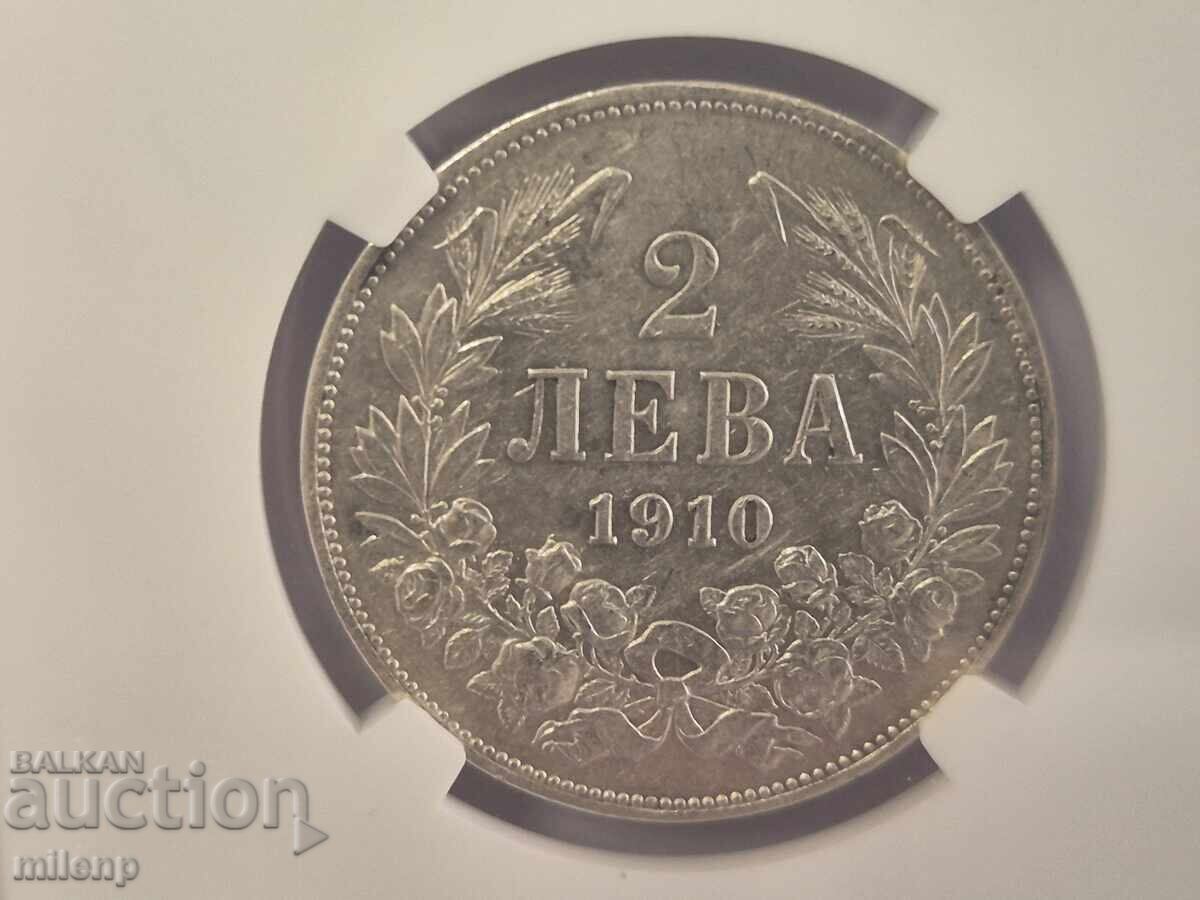 NGC AU cleaned 2 Leva 1910 - 6 NGC AU cleaned 2 Leva 1910 - 6