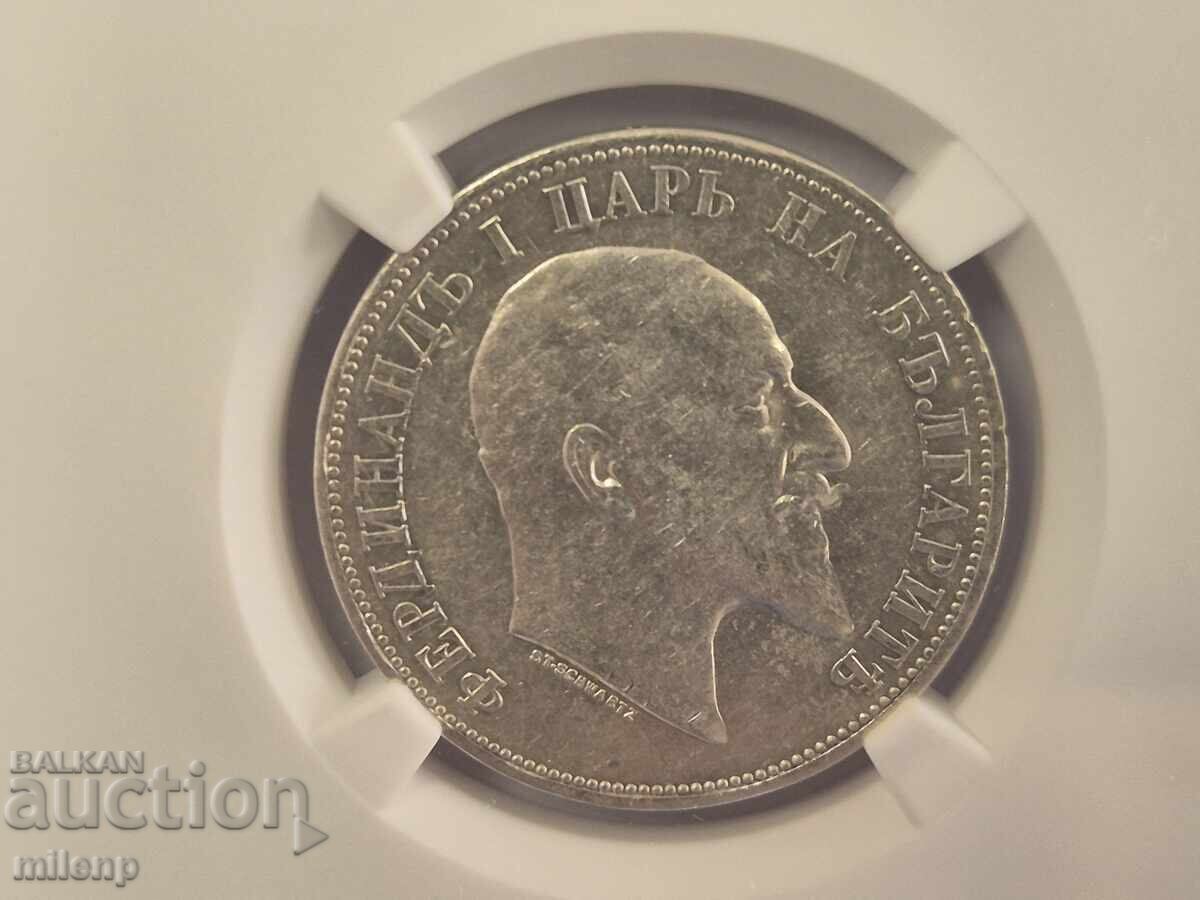 NGC AU cleaned 2 Leva 1910 NGC AU cleaned 2 Leva 1910