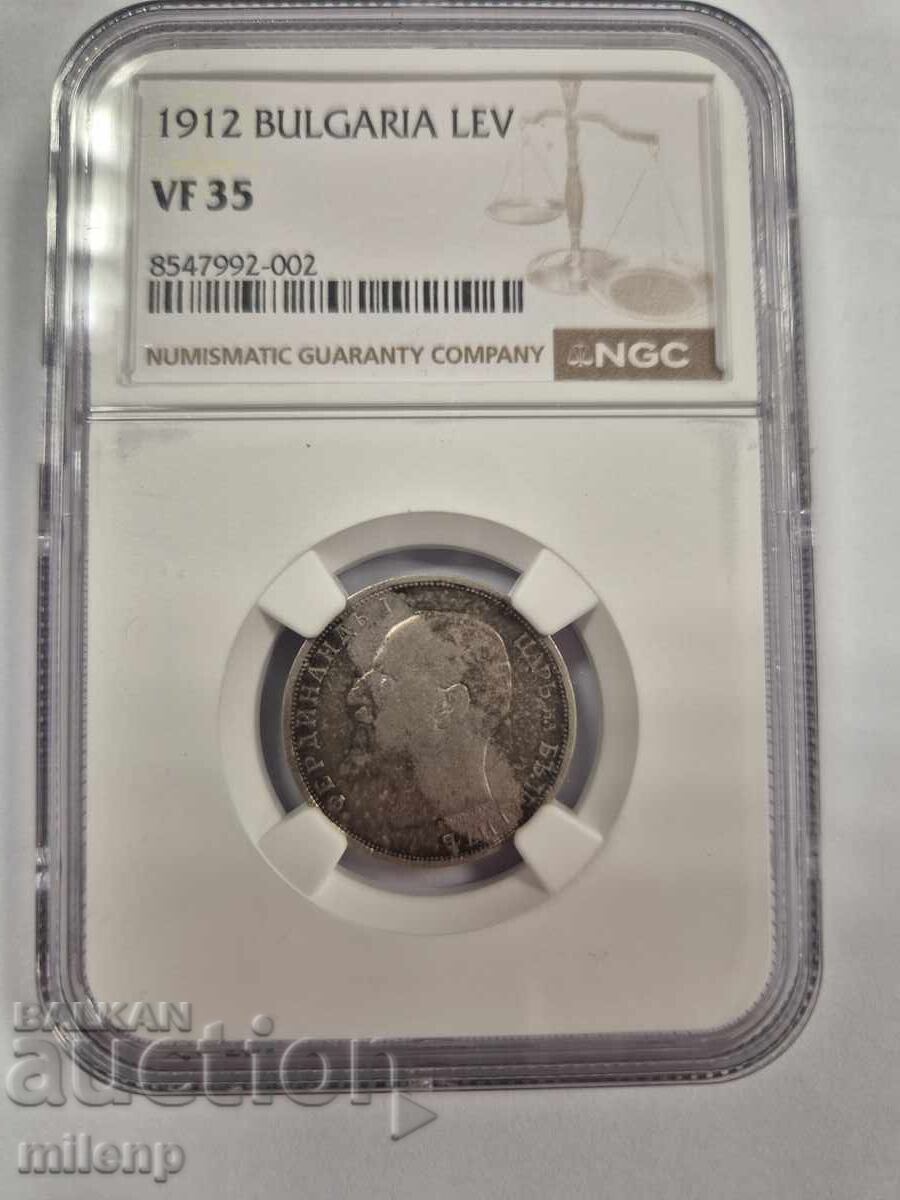 NGC VF35 1 Lev 1912 NGC VF35 1 Lev 1912