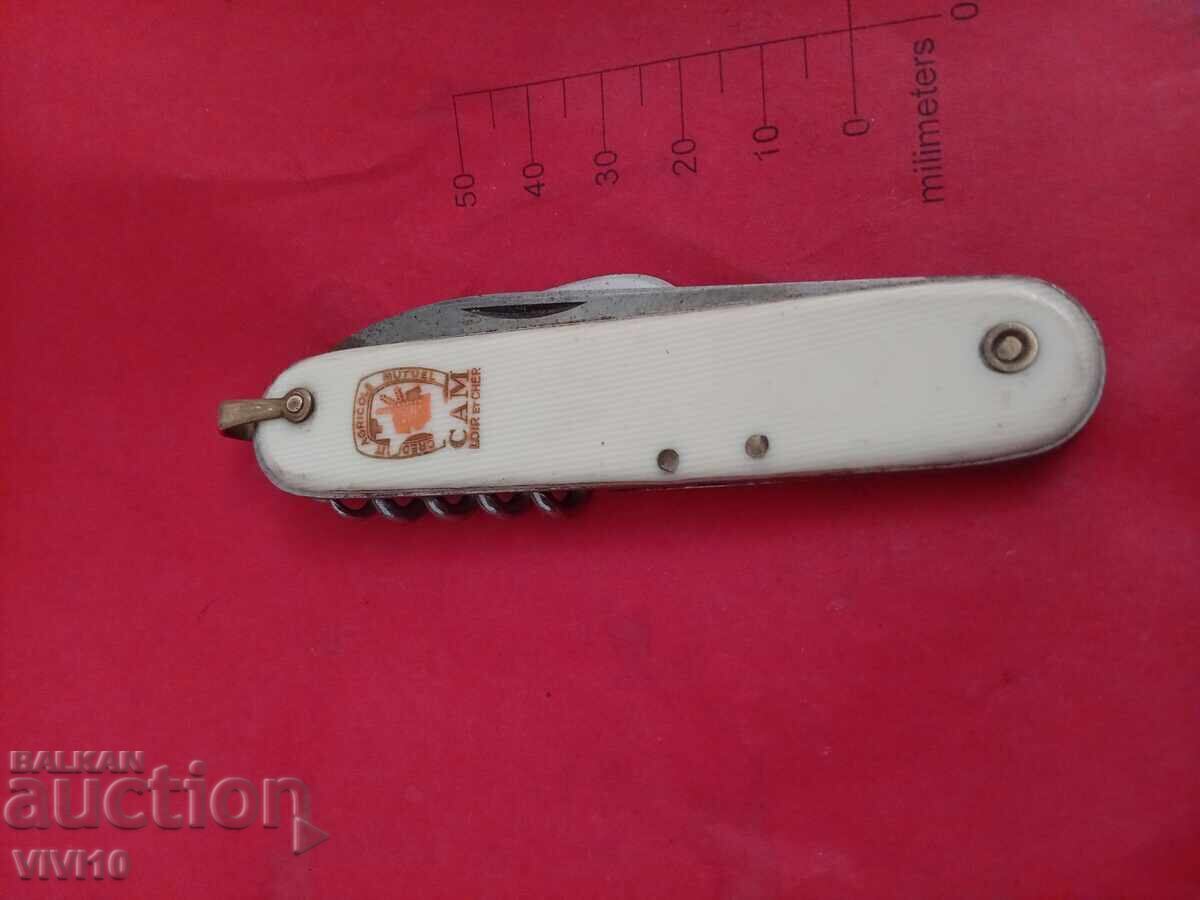 Pocket knife, France, bone handles Pocket knife, France, bone handles