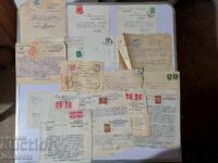 17 pcs. Stamps from 1940